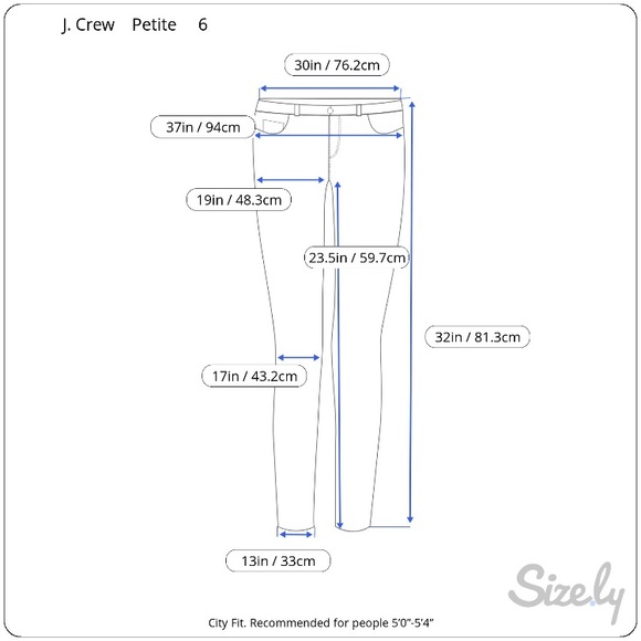 J. Crew Pink Skimmer/City Fit Petite Pants size 6 - Picture 8 of 8